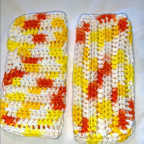 Hand Crafted Two 100% Cotton All Purpose Cloths - Picture 2 of 3